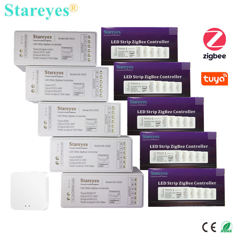 Smart Home Hub 2 - LED 스트립 스마트 Tuya Zigbee 컨트롤러