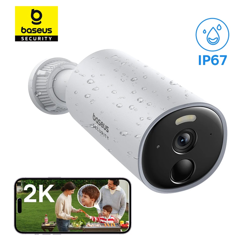 Eufy Camera E220 - Baseus 야외 보안 카메라 B1, 2K