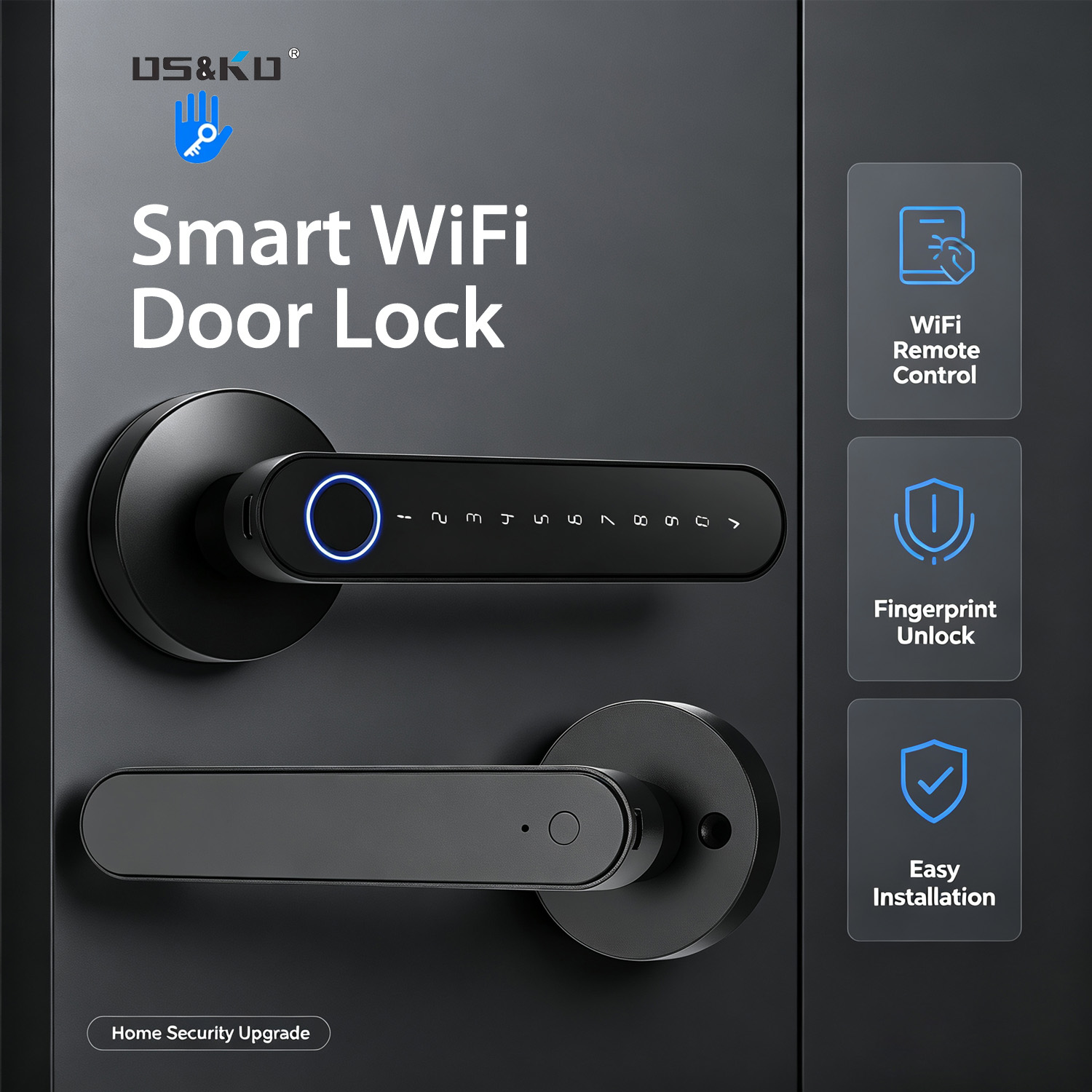 Smart Home Door Lock - TTLock 스마트 디지털 도어락, 5가지 키리스