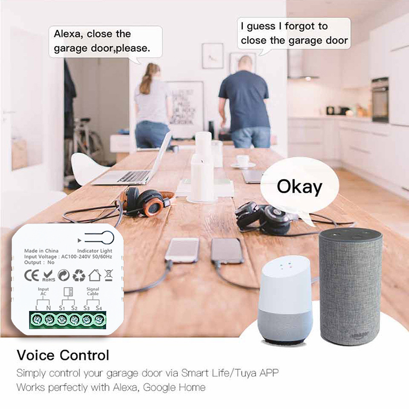 스마트 라이프 ZigBee 차고 문 개폐기 컨트롤러 앱 - Smart Home Plus 리뷰 및 가격