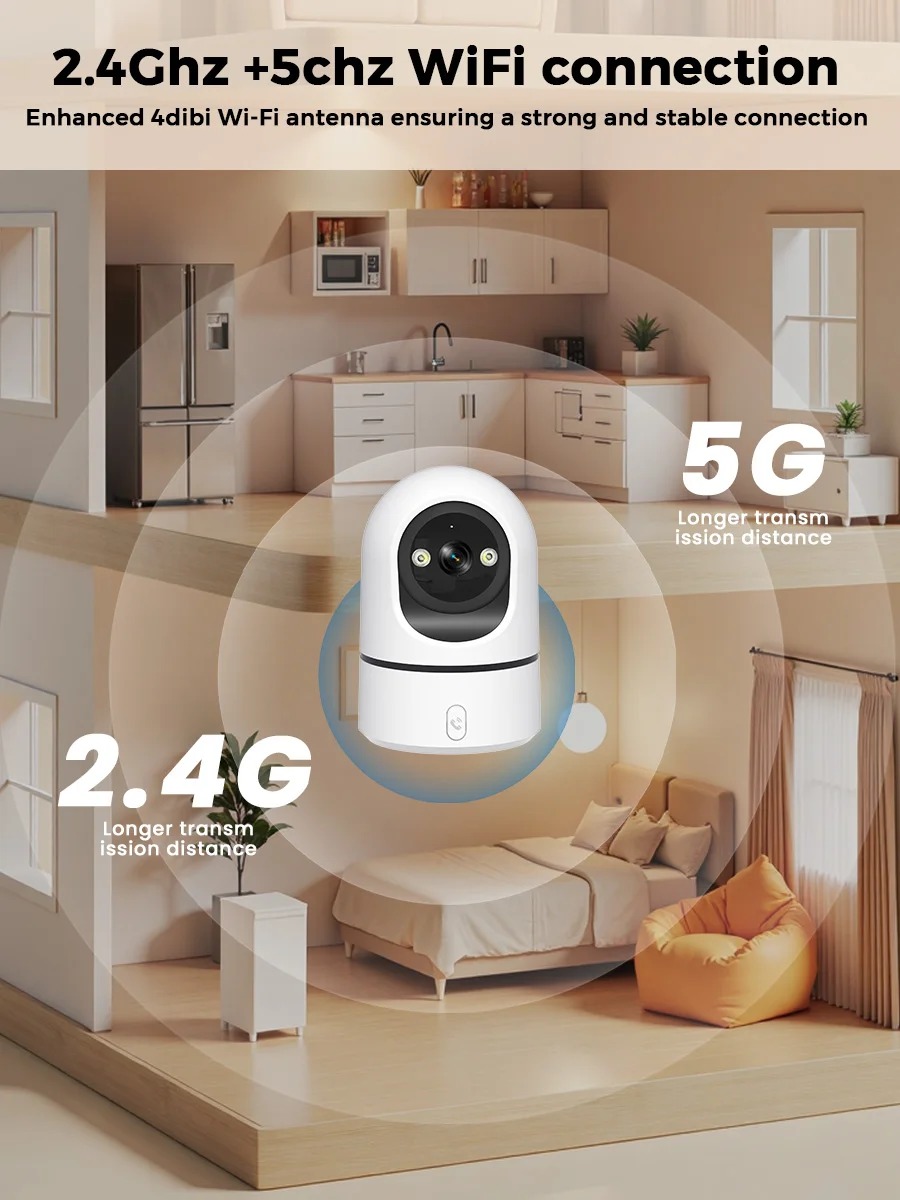 2.4G/5G WiFi 실내 베이비 모니터 보안 카메라 - Eufy Camera E220 리뷰 및 가격
