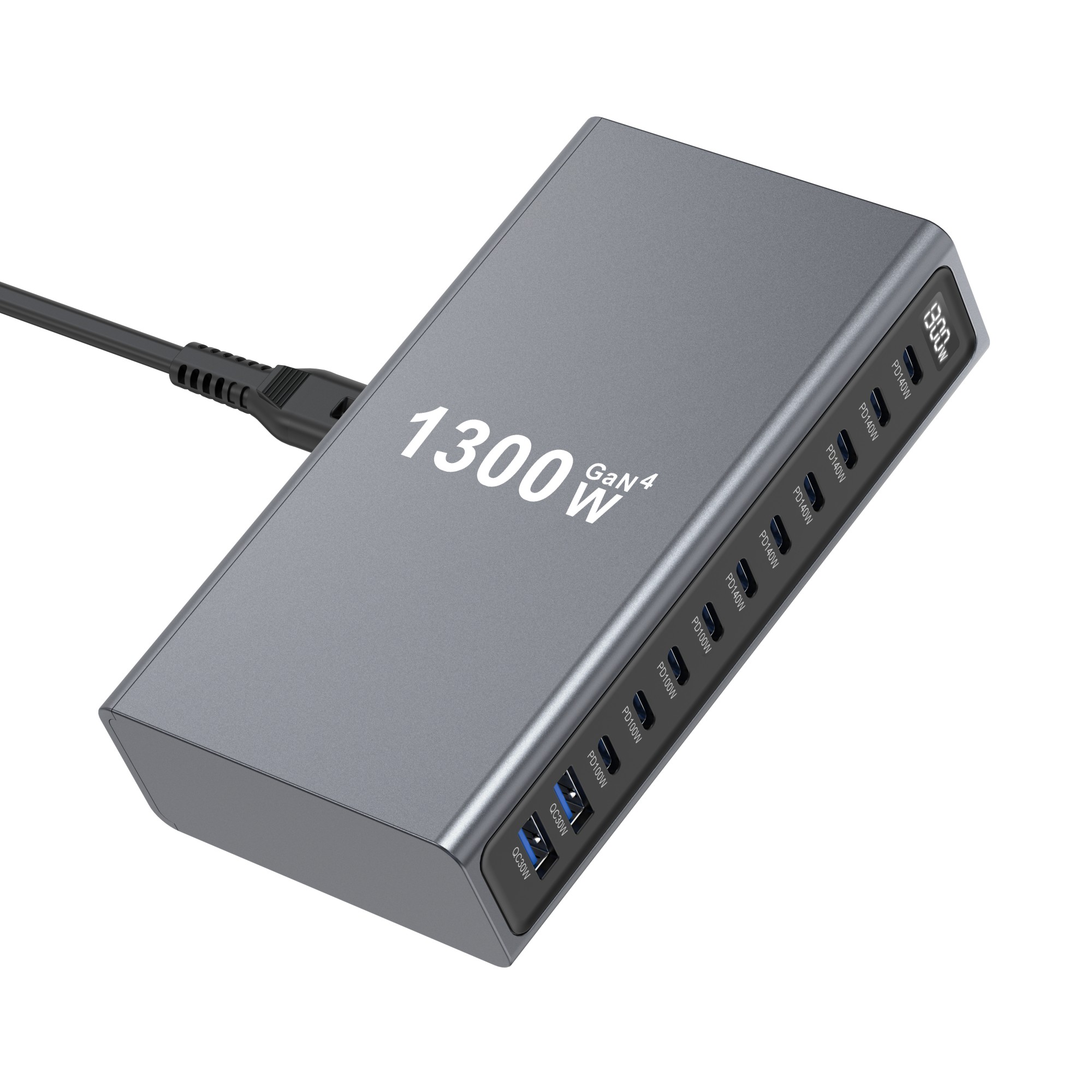1300W GaN IV 12포트 USB C 충전 스테이 - Smart Home Hub 2 리뷰 및 가격