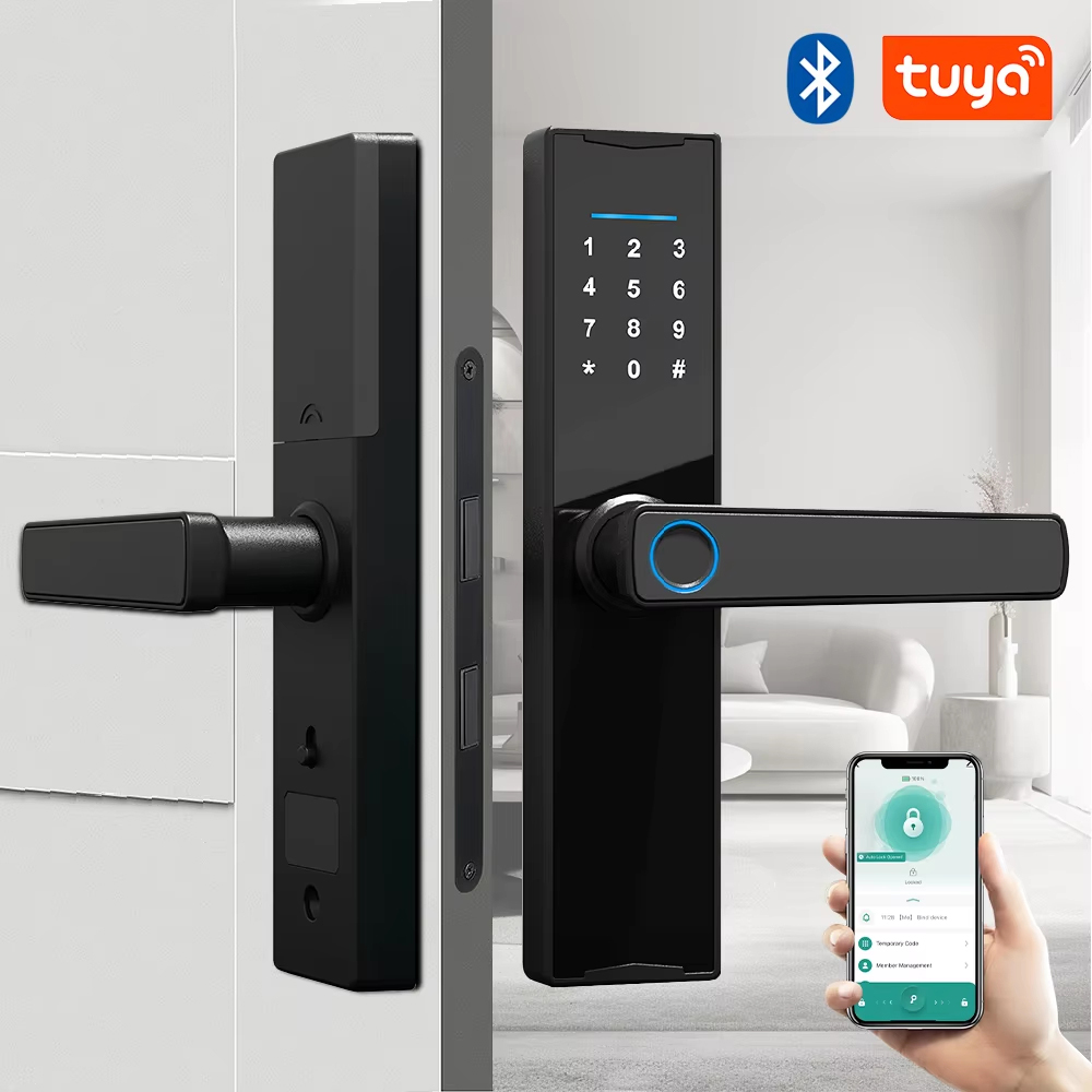 블루투스 호환 Tuya APP 스마트 도어 잠금 장치  - Smart Home Door Lock 리뷰 및 가격