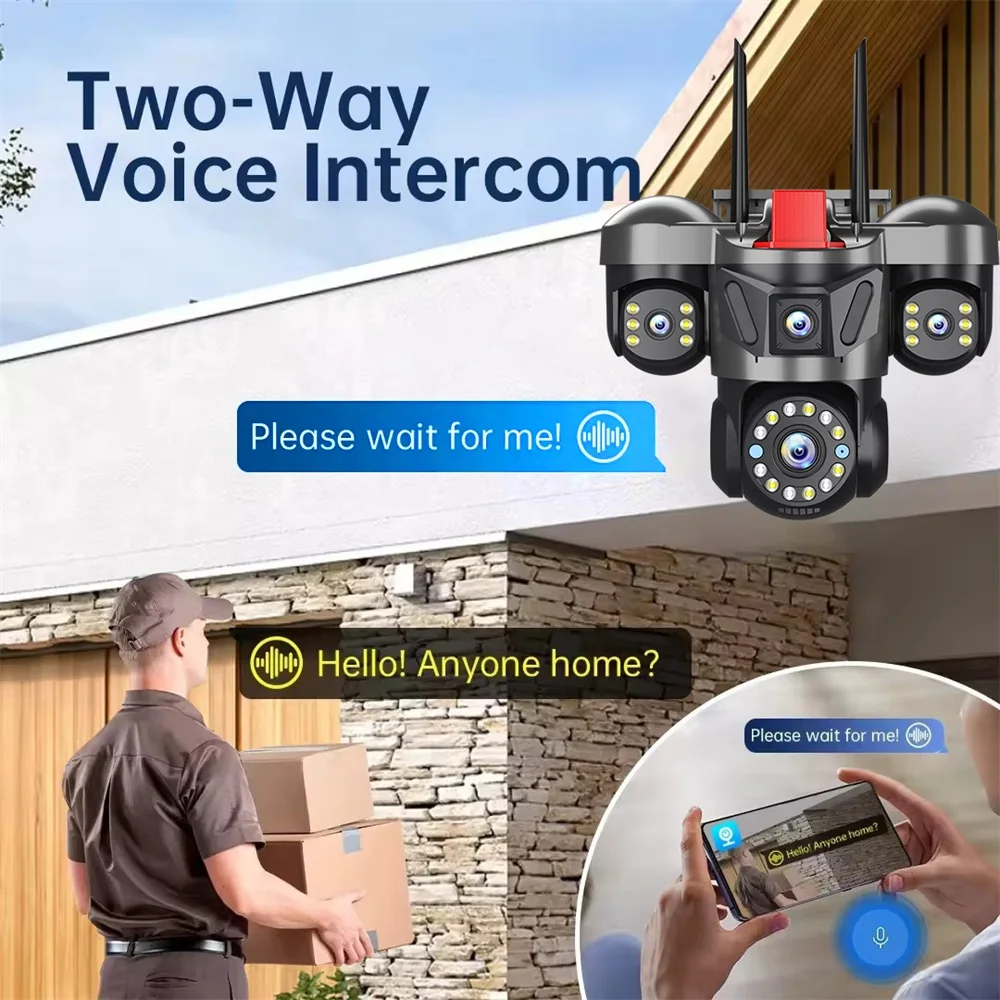 KERUI 12K 24MP 야외 WiFi 카메라 트리플 - Smart Home Camera Ezviz 리뷰 및 가격