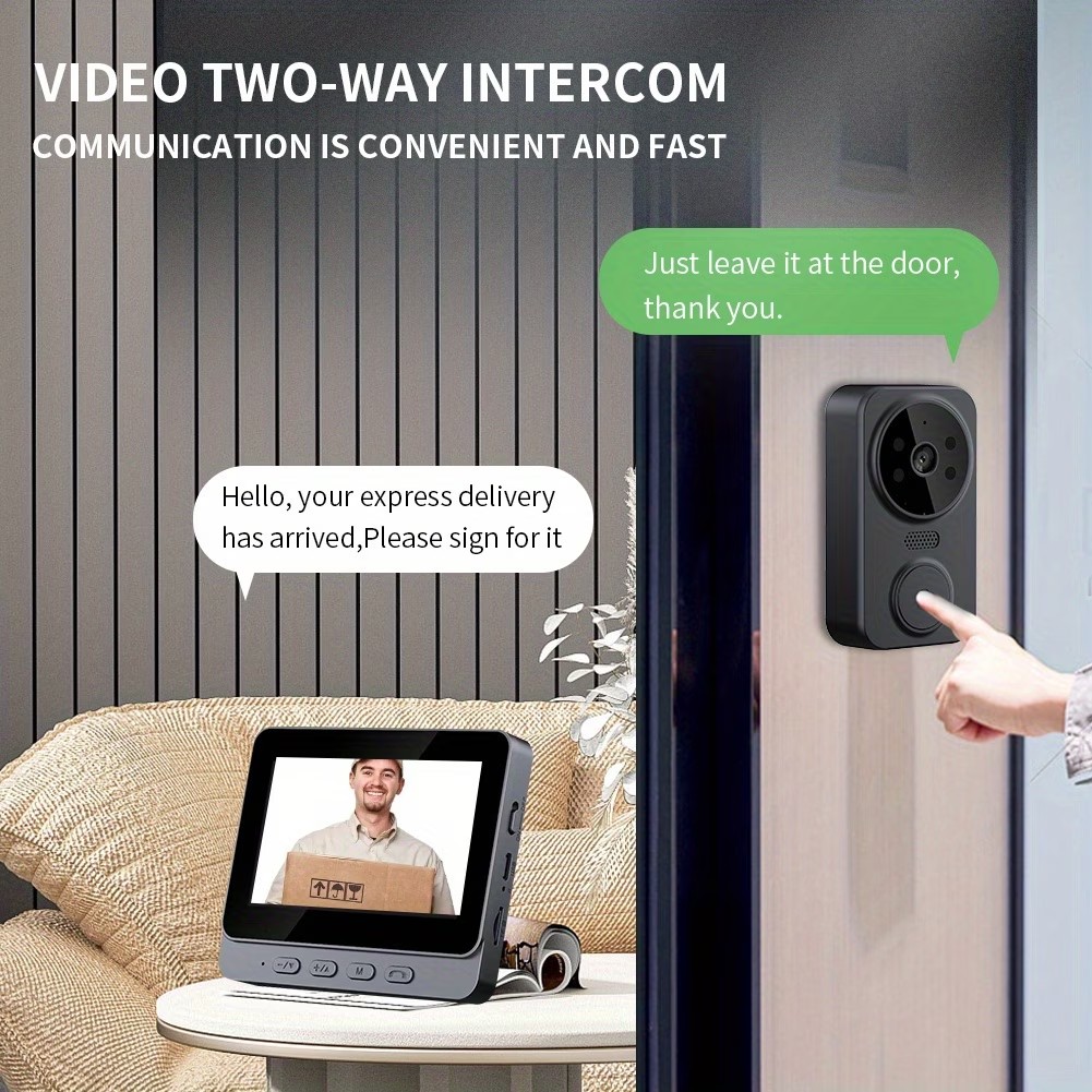 4.3인치 IPS 화면, 2.4GHz 무선 연결, 화면 - Smart Home Video 리뷰 및 가격