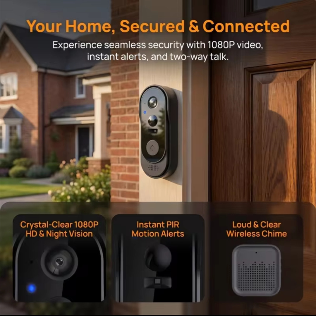 투야(Tuya) Wi-Fi 스마트 비디오 초인종, 10 - Smart Home Video 리뷰 및 가격