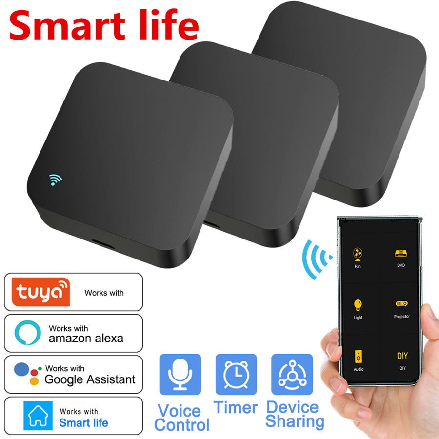 에어컨 TV 용 Tuya WiFi IR 원격 제어 Al - Universal Remote Smart Home 리뷰 및 가격